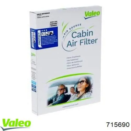 Filtro de polen VALEO 715690