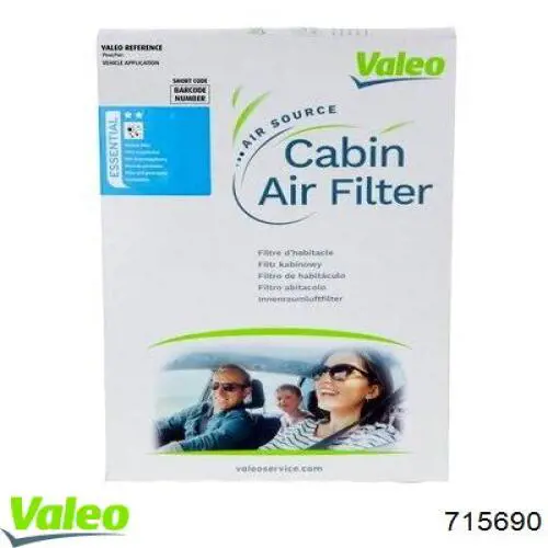 715690 VALEO Filtro antipolen