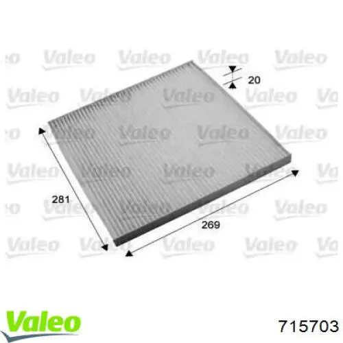 Filtro de habitáculo 27277JN00B Nissan/Infiniti