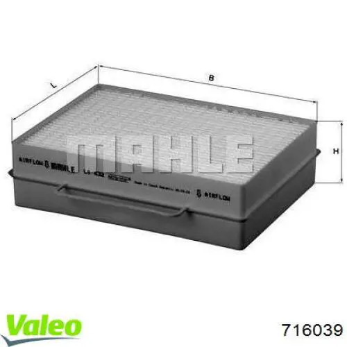 Filtro de polen Ford 1420197