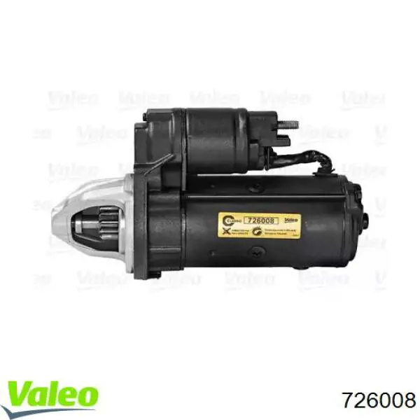 726008 VALEO motor de arranque