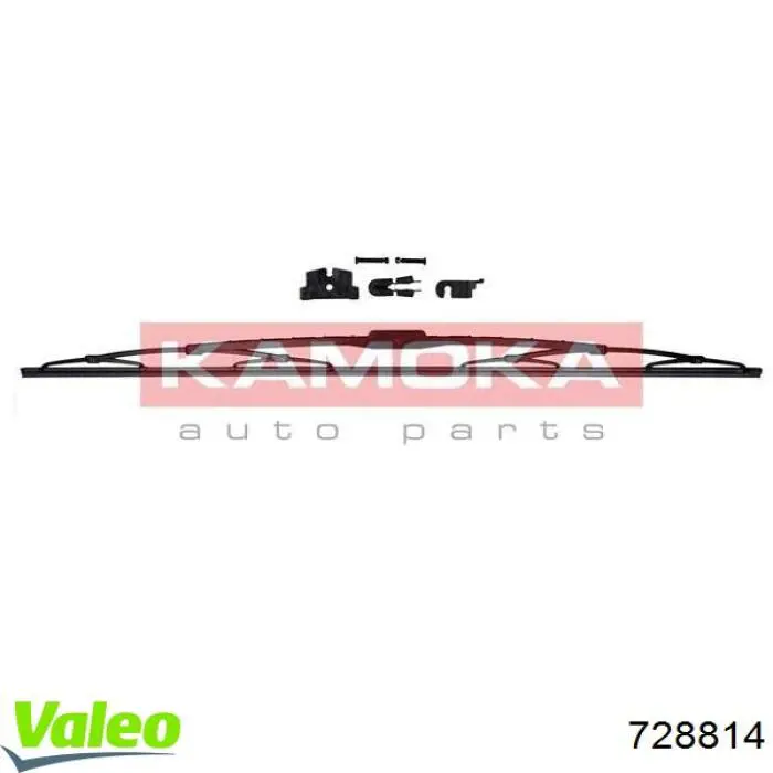 Limpiaparabrisas delanteras 728814 VALEO