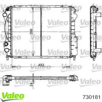 730181 VALEO Refrigeración del motor
