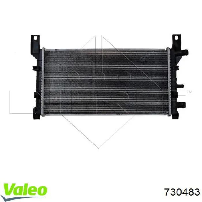 730483 VALEO radiador refrigeración del motor