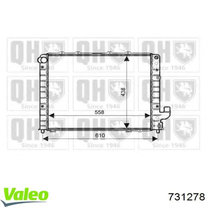 Água radiador Fiat/Alfa/Lancia 82489087 precio, desde 85,67 EUR