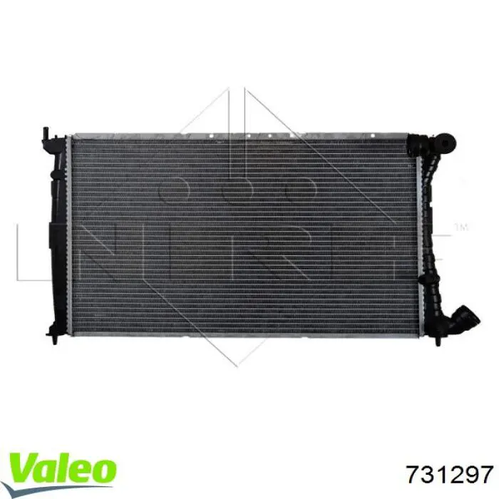 731297 VALEO radiador refrigeración del motor