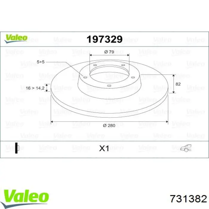 Comprar 731382 VALEO Radiador de auto