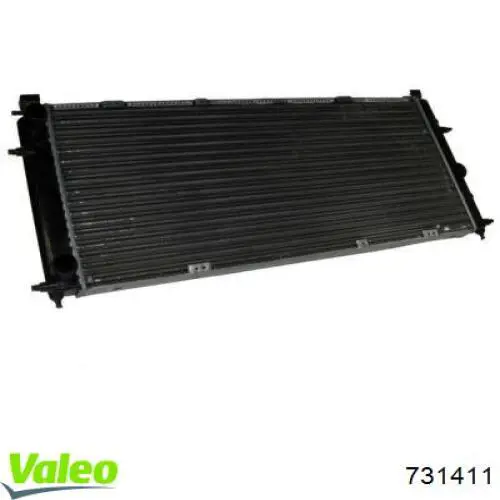 731411 VALEO radiador refrigeración del motor