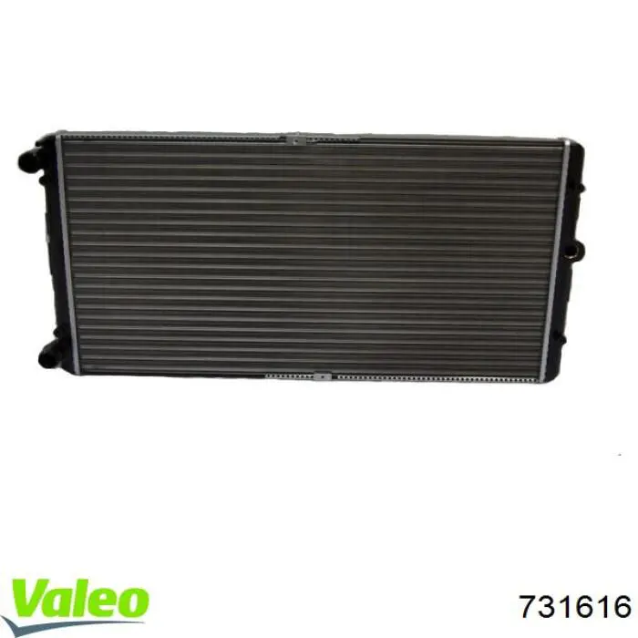 731616 VALEO radiador refrigeración del motor