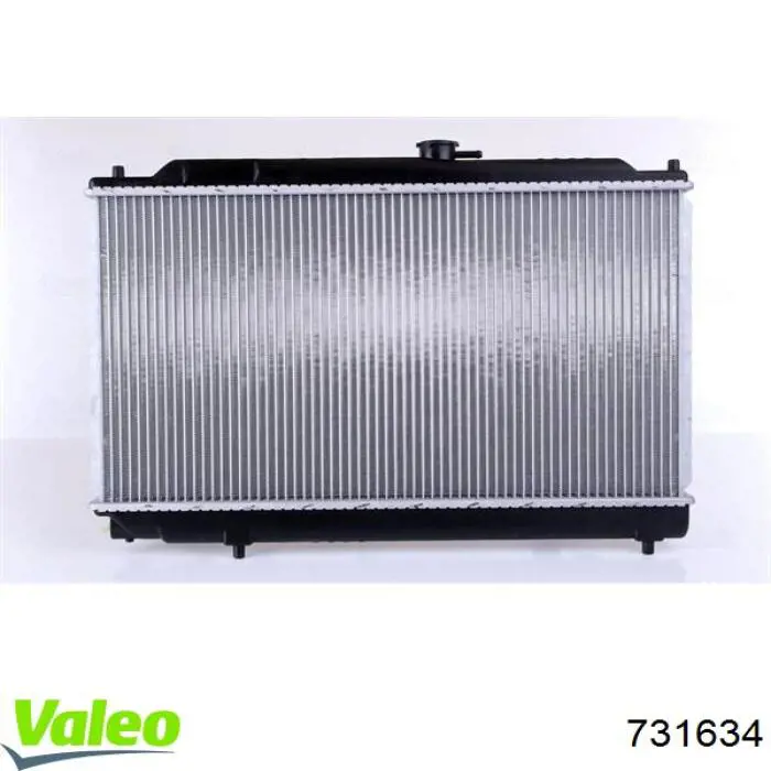 731634 VALEO radiador refrigeración del motor