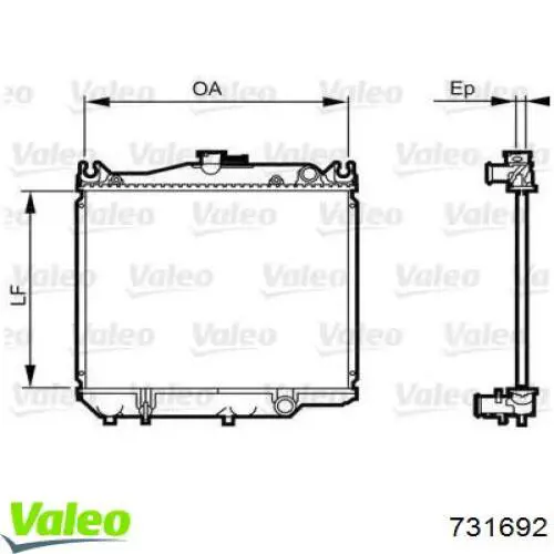 731692 VALEO Refrigeración del motor
