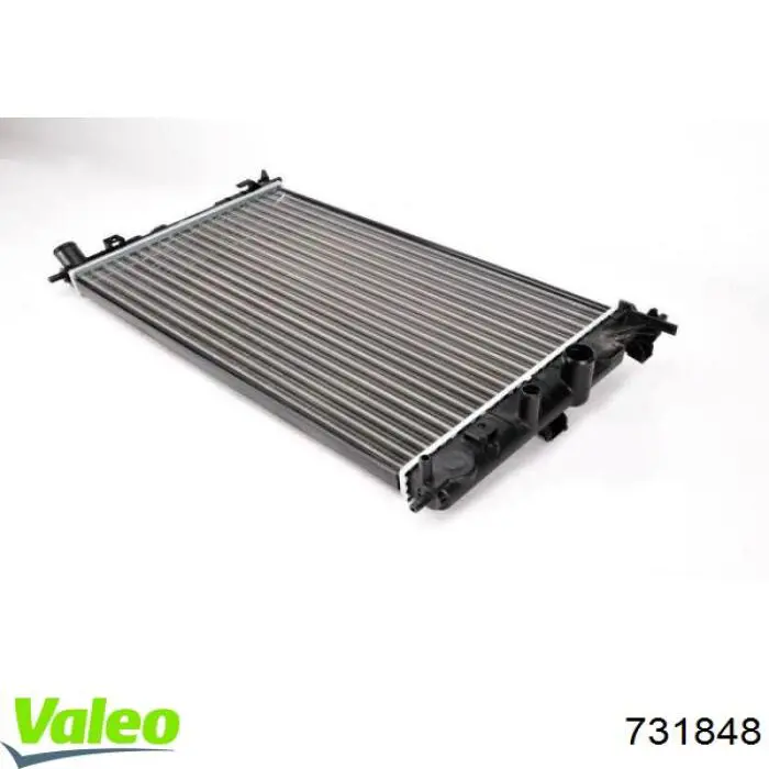 731848 VALEO radiador refrigeración del motor