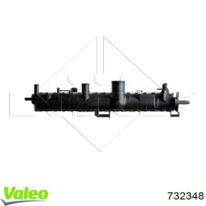 732348 VALEO radiador refrigeración del motor