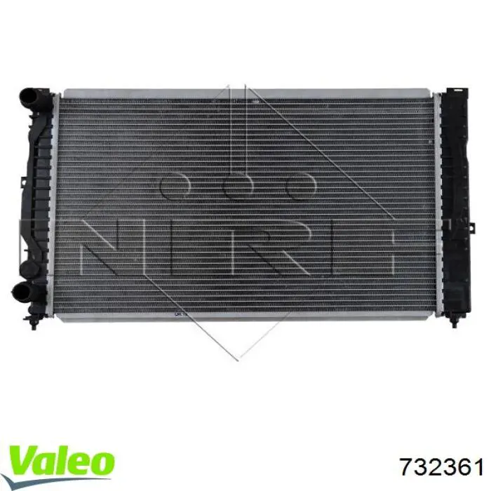 732361 VALEO radiador refrigeración del motor