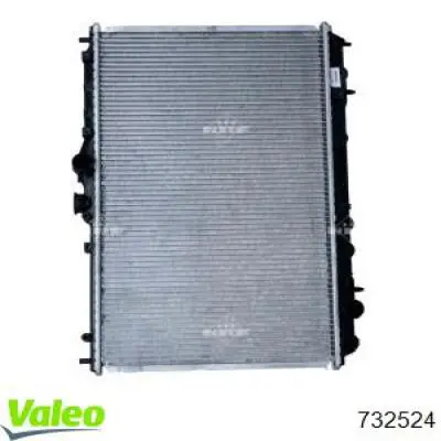 732524 VALEO radiador