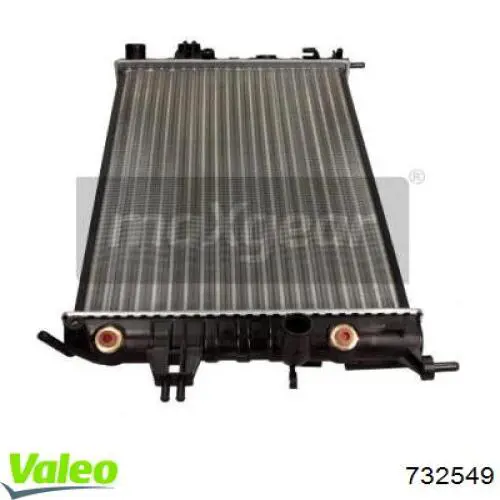 732549 VALEO radiador