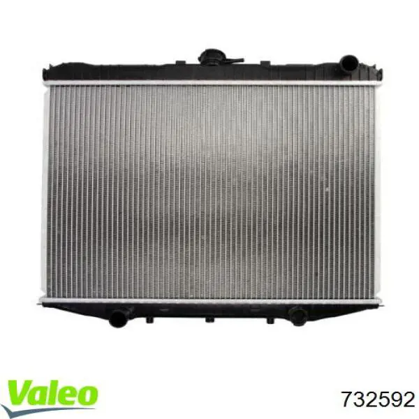732592 VALEO radiador