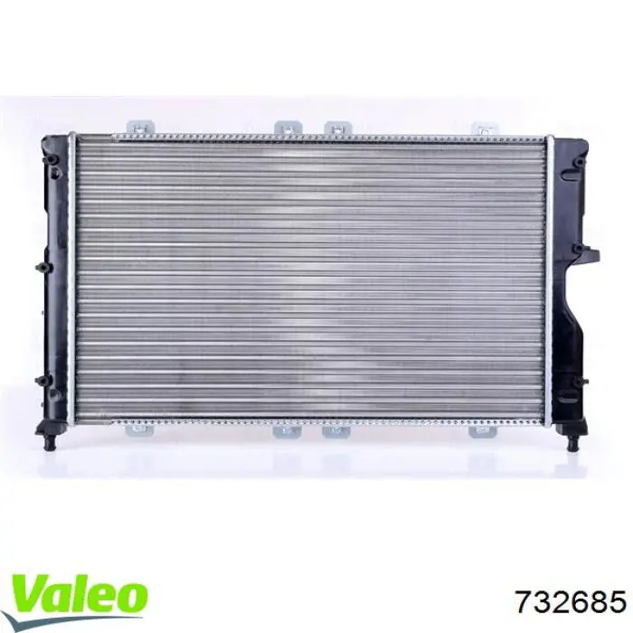 732685 VALEO radiador