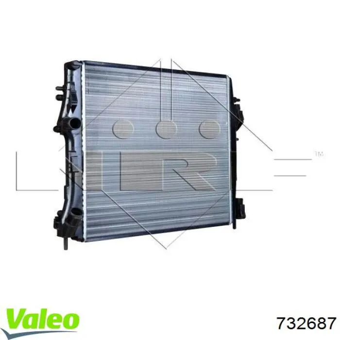 732687 VALEO radiador
