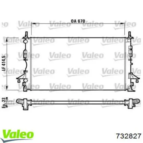 Radiador refrigeración del motor Renault Espace 4 JK0