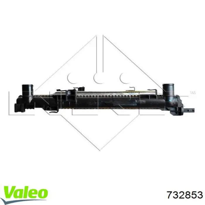 Radiador 732853 VALEO