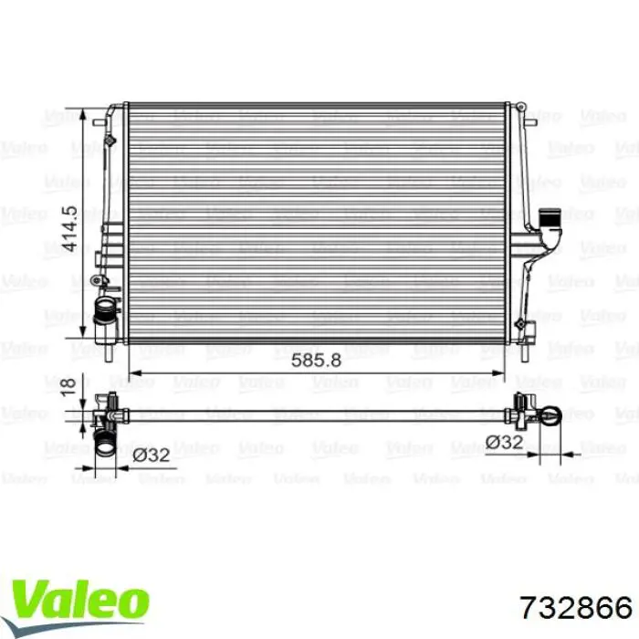 8660000492 Renault (RVI) Refrigeración del motor