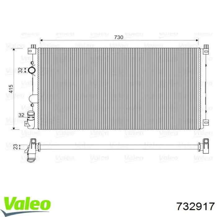 Comprar 732917 VALEO Radiador de auto