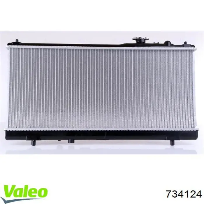 734124 VALEO radiador