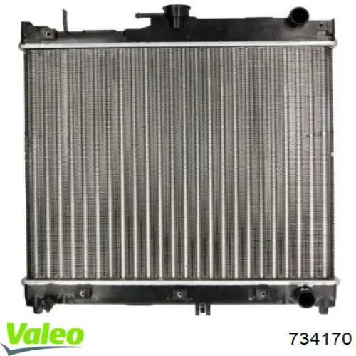 734170 VALEO radiador