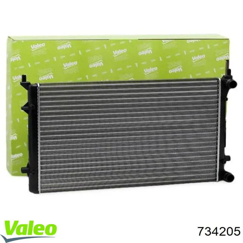 734205 VALEO radiador refrigeración del motor