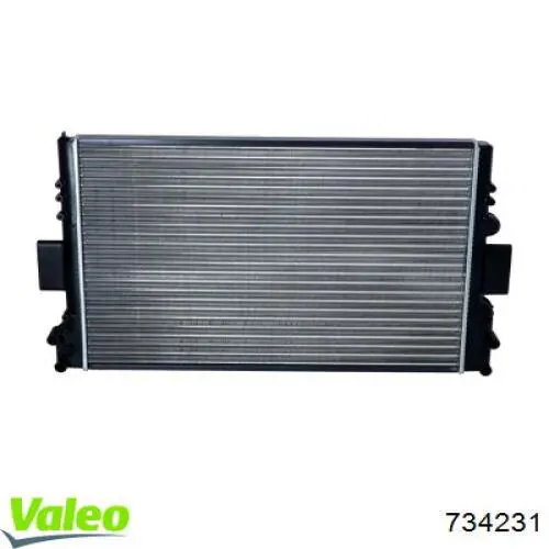 734231 VALEO radiador refrigeración del motor