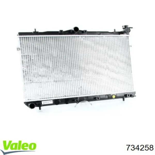 734258 VALEO radiador refrigeración del motor