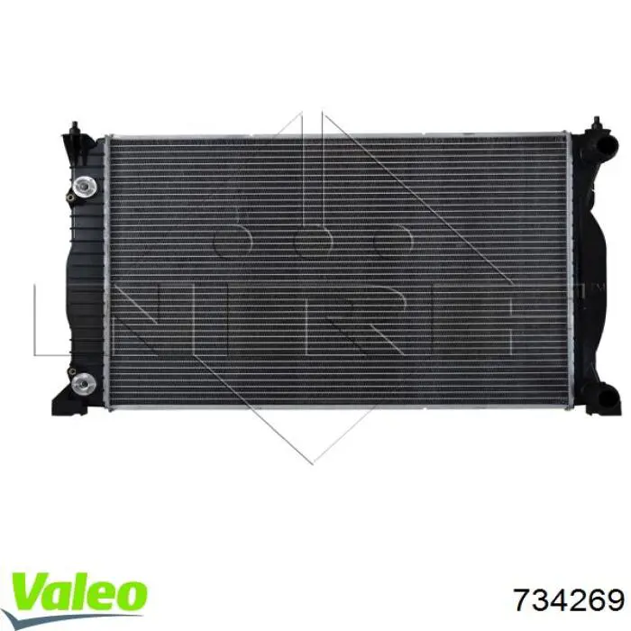 734269 VALEO radiador refrigeración del motor