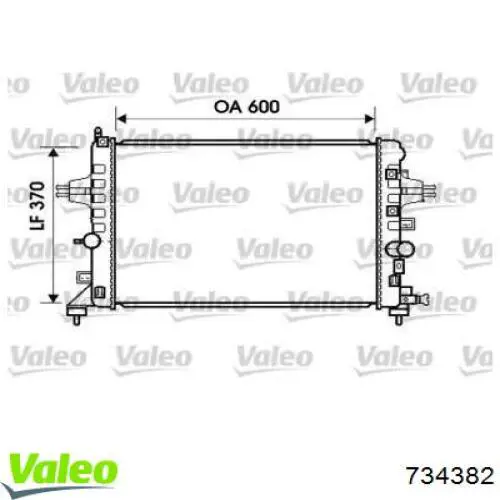 734382 VALEO Refrigeración del motor