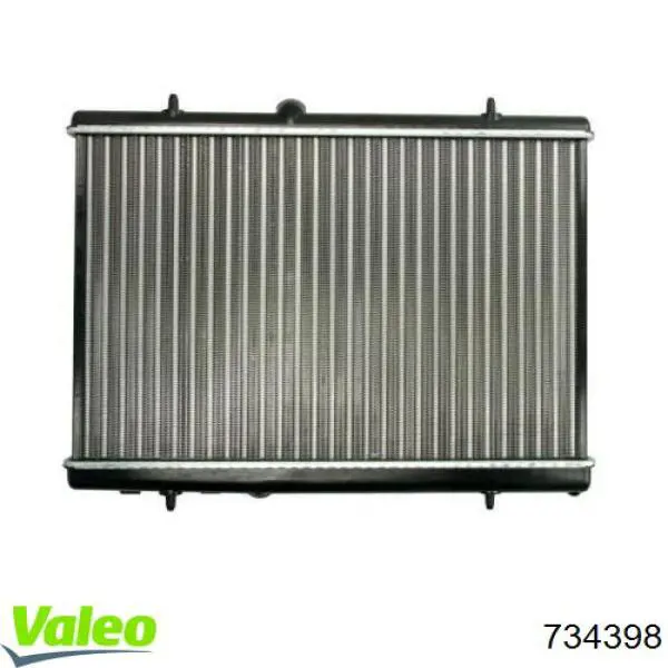 734398 VALEO radiador