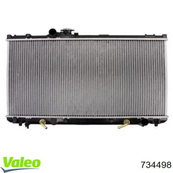 734498 VALEO radiador refrigeración del motor