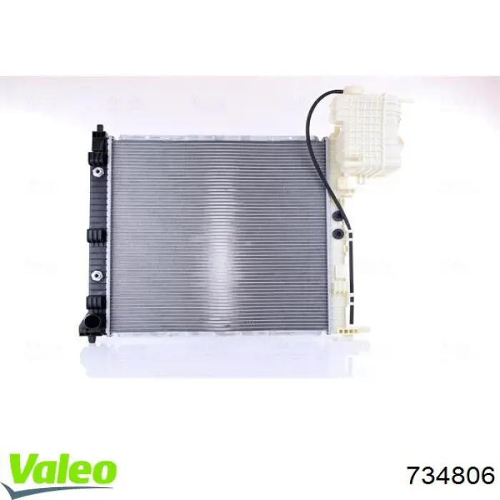 734806 VALEO radiador refrigeración del motor