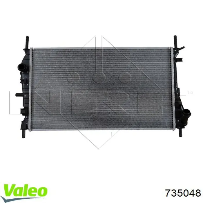 735048 VALEO radiador refrigeración del motor