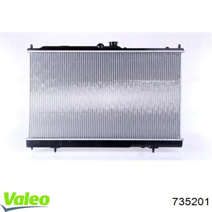 735201 VALEO radiador