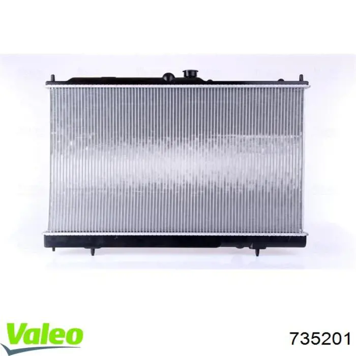 735201 VALEO radiador refrigeración del motor