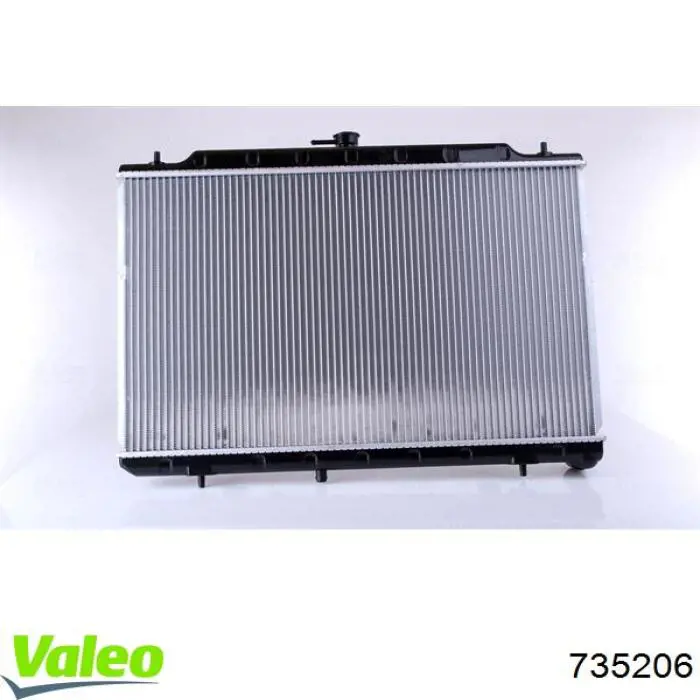 735206 VALEO radiador refrigeración del motor