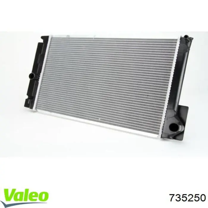 735250 VALEO radiador