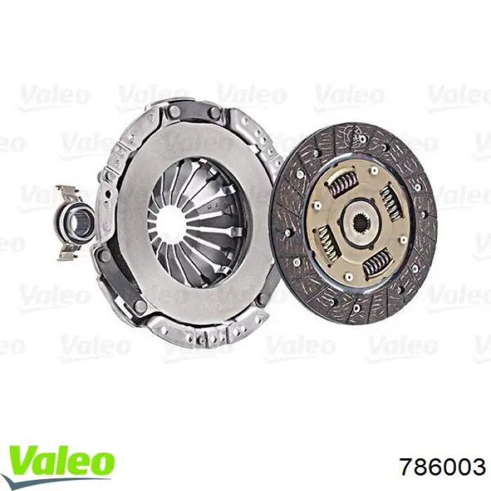 786003 VALEO kit de embrague (3 partes)