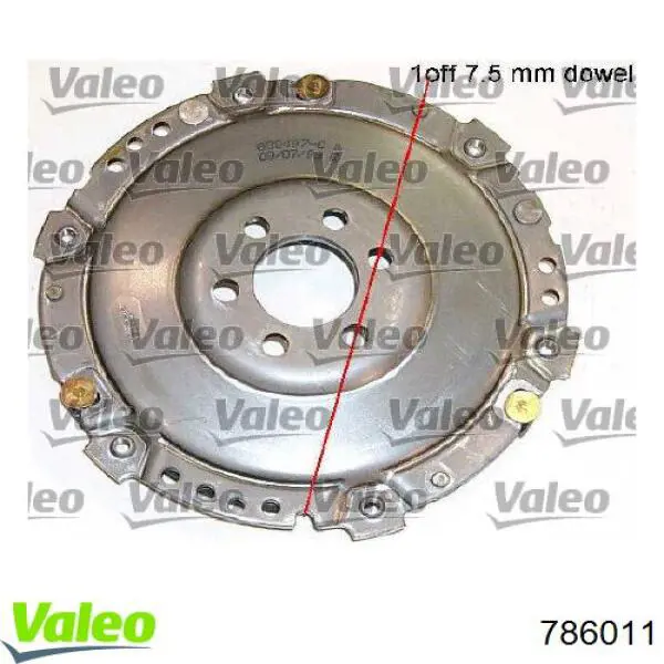 Embrague 786011 VALEO