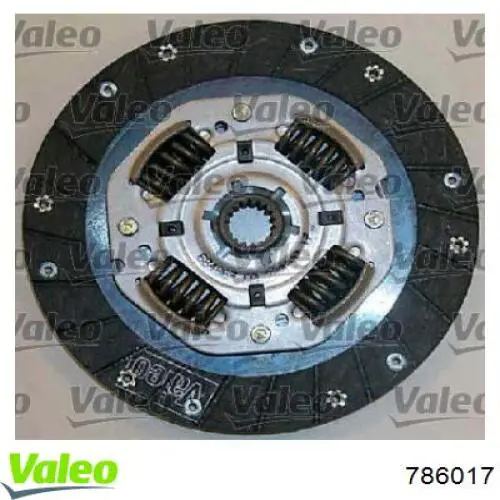 Kit de embrague VALEO 786017