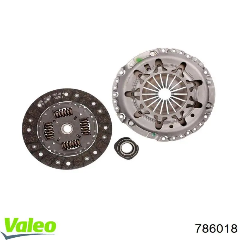 Comprar 786018 VALEO Kit de embrague completo