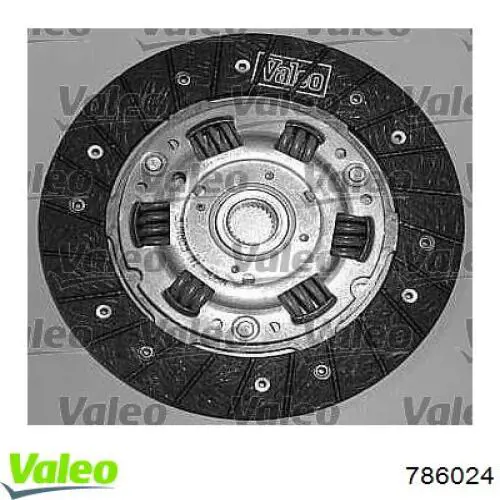 Kit de embrague VALEO 786024