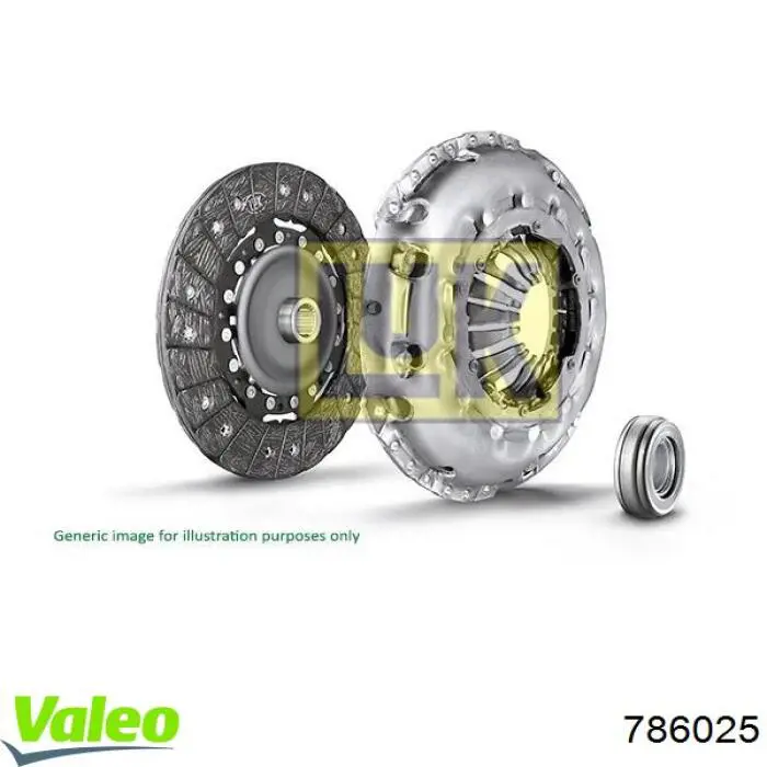 Kit de embrague VALEO 786025