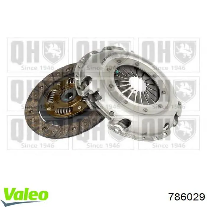 786029 VALEO kit de embrague (3 partes)