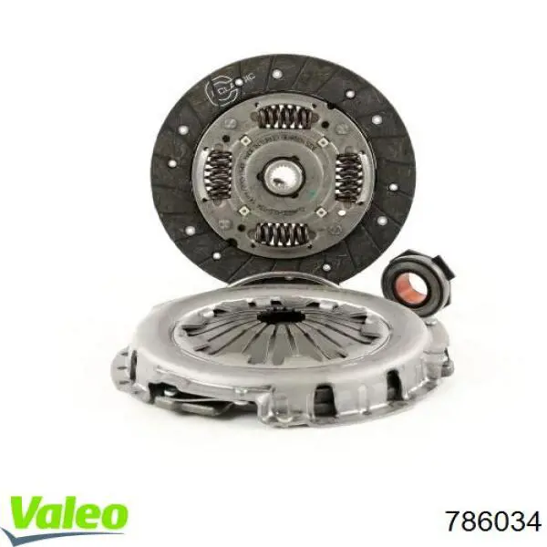 Kit de embrague VALEO 786034